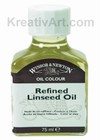 Refined Linseed Oil 75ml Bottle W&N3022956