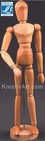 Wooden Puppet male 30cm L&B