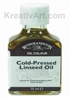 Cold-Pressed Linseed Oil 75ml Bottle W&N3022951